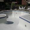 Commercial pool replaster